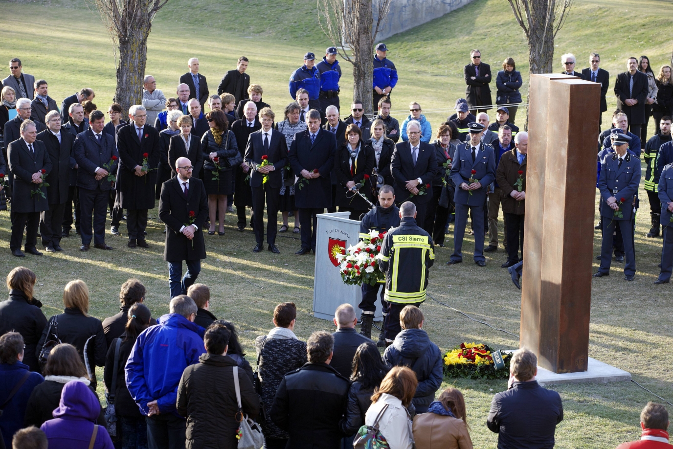Sierre: herdenkingsplechtigheid