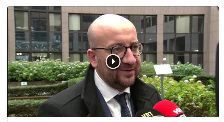 Bijeenkomst van de staatshoofden en regeringsleiders van de EU met Turkije.