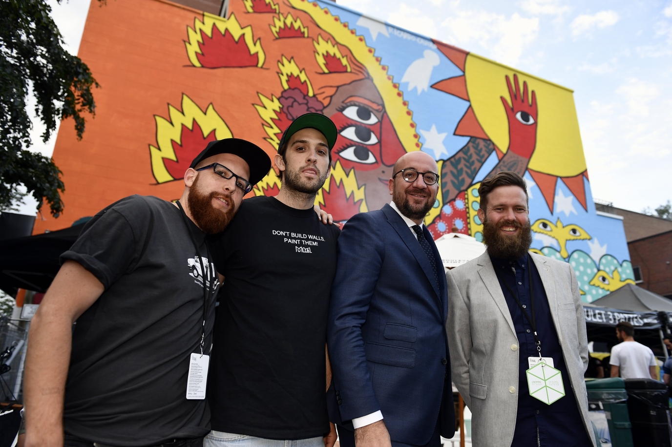 •	Stand at the “Mural” festival in Montreal: “Belgium. Uniquely phenomenal.”