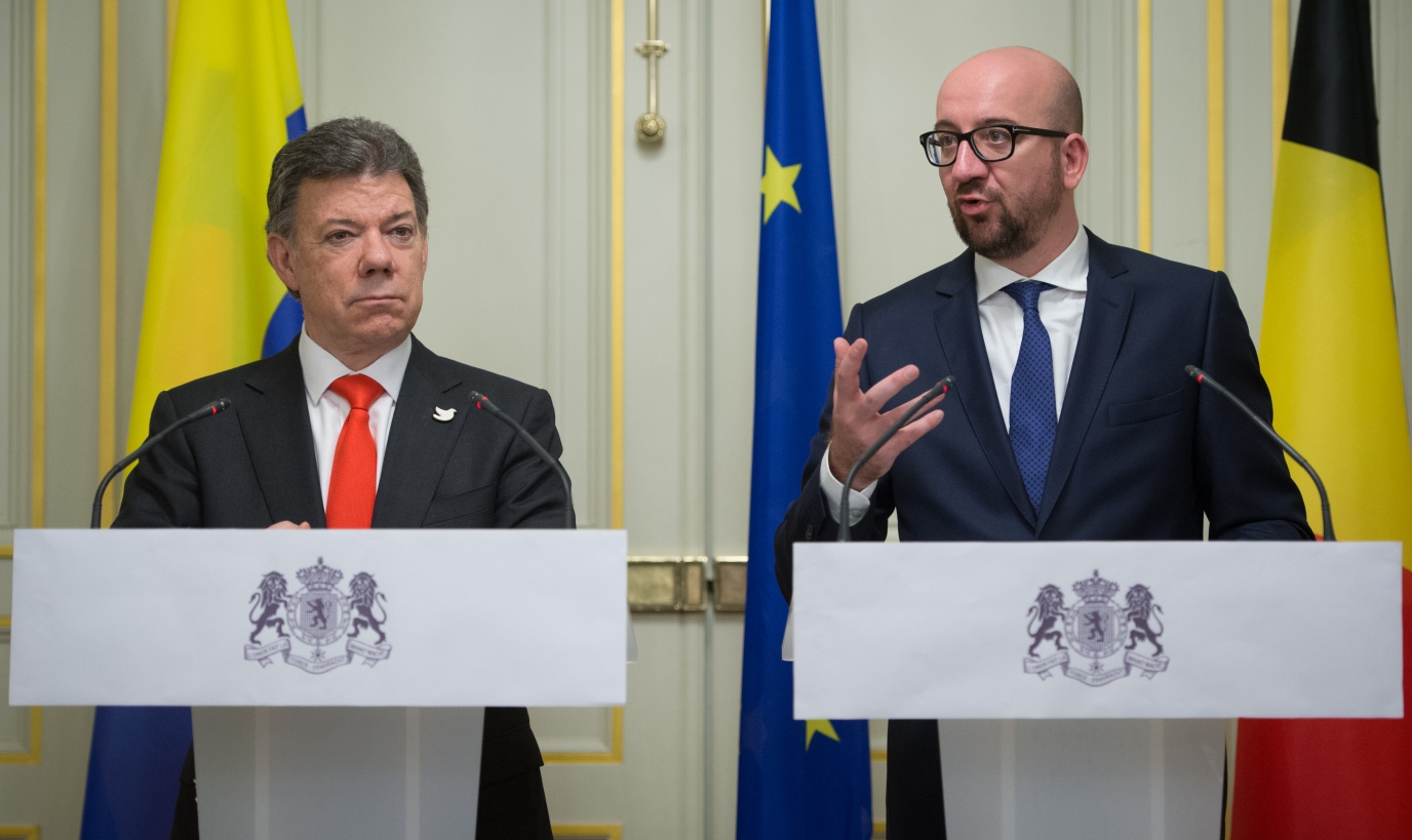 Rencontre avec le Président colombien