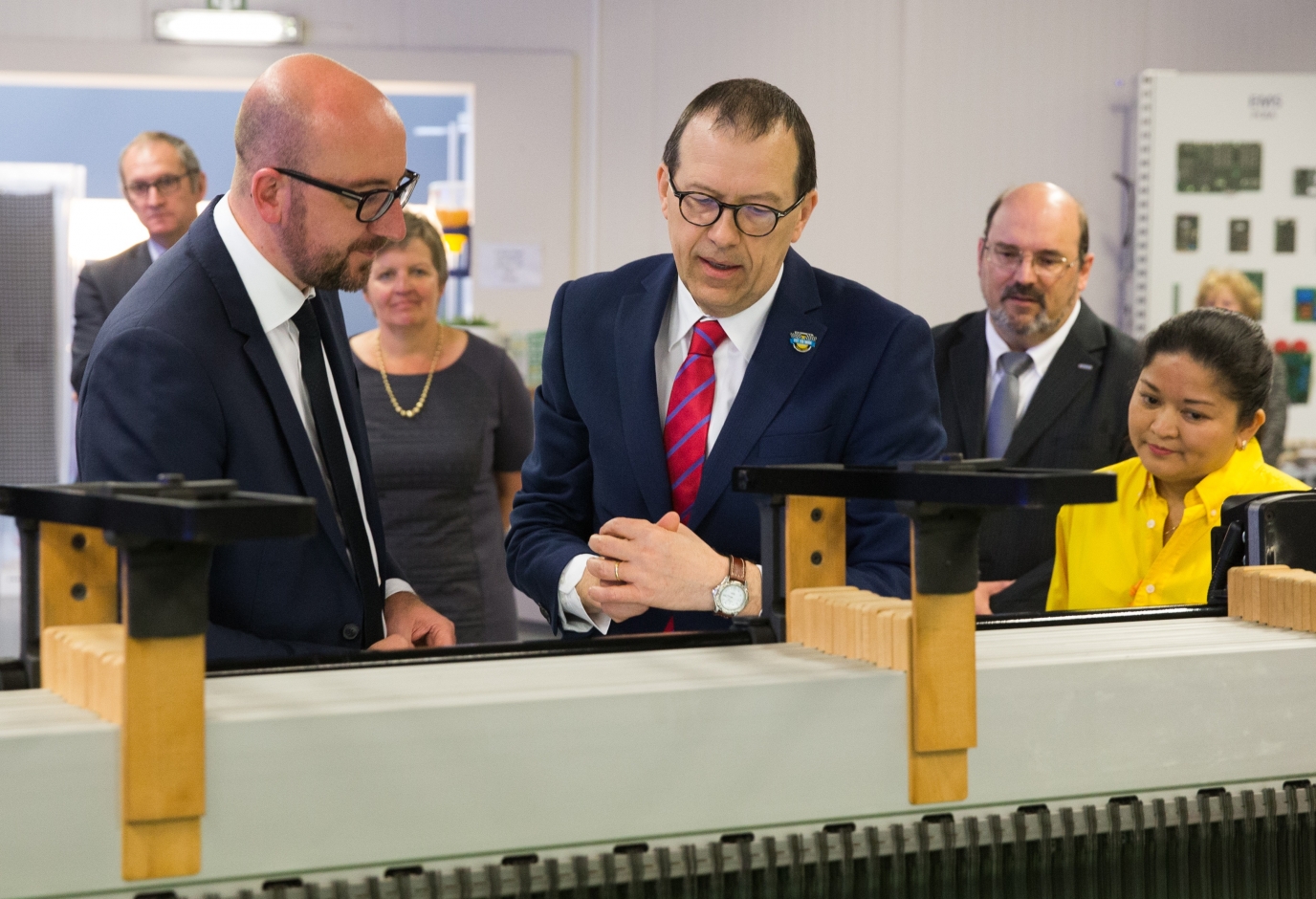 Bezoek aan de Picanol Group