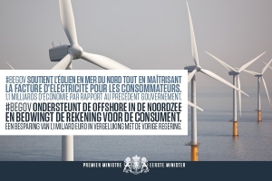 De federale regering komt haar engagementen inzahe hernieuwbare energie na!