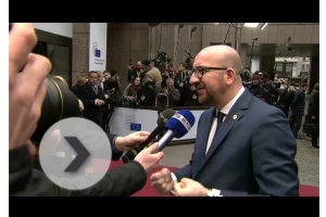 Bijeenkomst van de staatshoofden en regeringsleiders van de EU met Turkije: doorstep