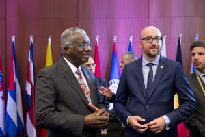 EU-CELAC-Gipfel mit den Leitern der Europäischen, Lateinamerikanischen und Karibischen Staaten