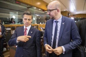 EU-CELAC-Gipfel mit den Leitern der Europäischen, Lateinamerikanischen und Karibischen Staaten