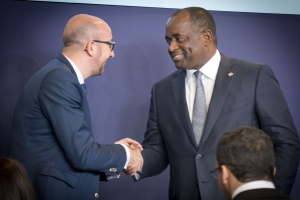 EU-CELAC-Gipfel mit den Leitern der Europäischen, Lateinamerikanischen und Karibischen Staaten