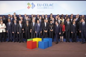 EU-CELAC-Gipfel mit den Leitern der Europäischen, Lateinamerikanischen und Karibischen Staaten