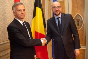 Réunion avec le Président de la Confédération suisse, Didier Burkhalter