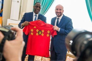 Meeting with the Senegalese President Macky Sall
