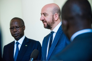 Visite de travail au Sénégal : Entretien avec le Premier Ministre sénégalais Mahammed Boun Abdallah Dionne et le Ministre de la Coopération au développement Alexander De Croo.