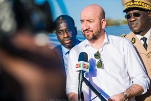 Visit of the solar power plant "Pr. Sheikh Anta Diop" in Senegal