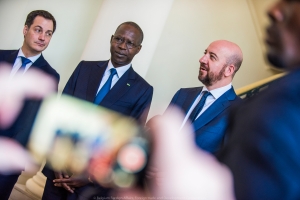 Visite de travail au Sénégal : Entretien avec le Premier Ministre sénégalais Mahammed Boun Abdallah Dionne et le Ministre de la Coopération au développement Alexander De Croo.