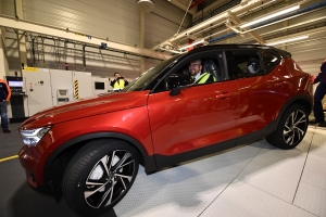 Opstart van de productie van de Volvo XC40 bij Volvo Car Gent