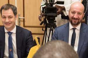 Visite de travail au Sénégal : Entretien avec le Premier Ministre sénégalais Mahammed Boun Abdallah Dionne et le Ministre de la Coopération au développement Alexander De Croo.