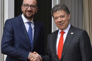 Rencontre avec le Président colombien