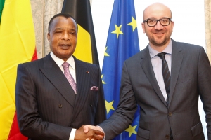 Ontmoeting met de president van de Republiek Congo, Z.E. Sassou N’Guesso