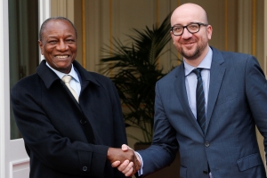 Rencontre avec le Président de la République de Guinée, S.E. Alpha Condé