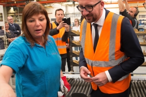 Bezoek aan de Picanol Group