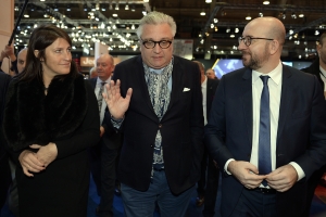Inauguration du salon de l'auto 2016