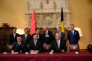 Werkbezoek van de Chinese Eerste minister Li Keqiang