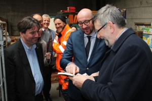 Werkbezoek in het Naamse
