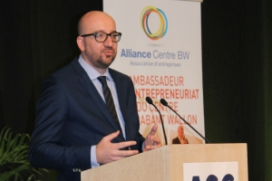 Conferentie over het thema “Werkgelegenheid, onze beste sociale zekerheid”, georganiseerd door Alliance Centre BW. 
